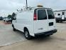 2014 White /Gray Chevrolet Express (1GCWGFCB5E1) , AUTOMATIC transmission, located at 17760 Hwy 62, Morris, OK, 74445, (918) 733-4887, 35.609104, -95.877060 - 2014 CHEVROLET EXPRESS CARGO VAN 6.0L V8 RWD FEATURING POWER LOCKS, POWER WINDOWS, MANUAL MIRRORS, MANUAL SEATS, AM/FM STEREO, LEATHER SEATS, LEATHER-WRAPPED STEERING WHEEL, TRACTION CONTROL, LOCKING METAL CONSOLE, STEEL SHELVES, SPLIT SWING-OUT RIGHT DOORS, AND TOW PACKAGE. EQUIPPED WITH A CNG FUE - Photo#6